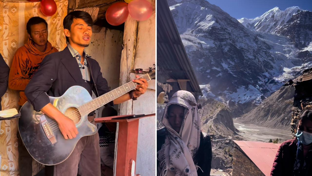 cristaos-fazem-culto-nas-montanhas-do-himalaia:-“igreja-nao-e-estrutura”