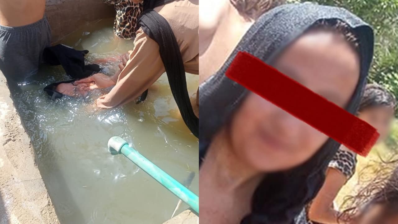 jovem-e-batizada-em-cocho-de-animais-no-iraque,-apos-ser-curada-de-depressao