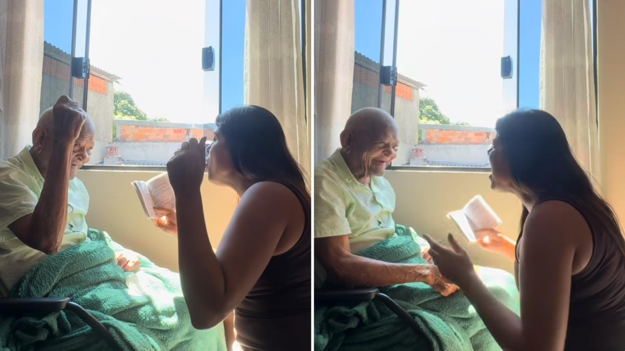 neta-inspira-ao-cantar-louvor-com-avo-enfermo:-‘nossa-esperanca-esta-em-jesus’
